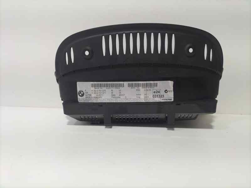Recambio de pantalla multifuncion para bmw serie 5 berlina (e60) 520d referencia OEM IAM 65829151976 87096 
