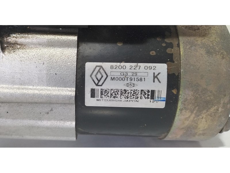 Recambio de motor arranque para renault megane ii berlina 5p authentique referencia OEM IAM 8200227092 69484 