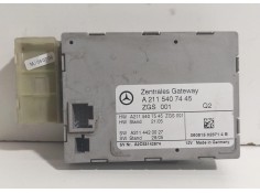 Recambio de modulo electronico para mercedes-benz clase e (w211) berlina e 220 cdi (211.008) referencia OEM IAM A2115407445 7814