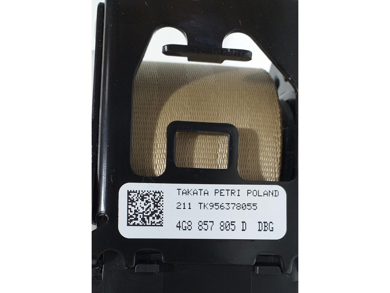Recambio de cinturon seguridad trasero derecho para audi a7 sportback (4ga) 3.0 tdi quattro referencia OEM IAM 4G8857805D 61178 