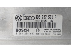 Recambio de centralita motor uce para audi a6 berlina (4b2) 2.8 referencia OEM IAM 4D0907551F 70273 R 2