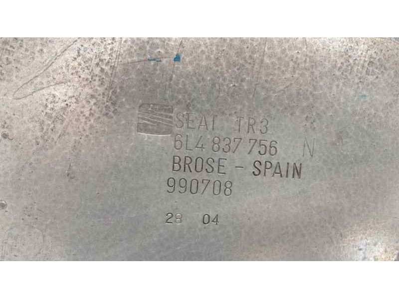 Recambio de elevalunas delantero derecho para seat ibiza (6l1) referencia OEM IAM 6L4837752DJ 44429  Recambio de elevalunas delantero derecho para seat ibiza (6l1) referencia OEM IAM 6L4837752DJ 44429