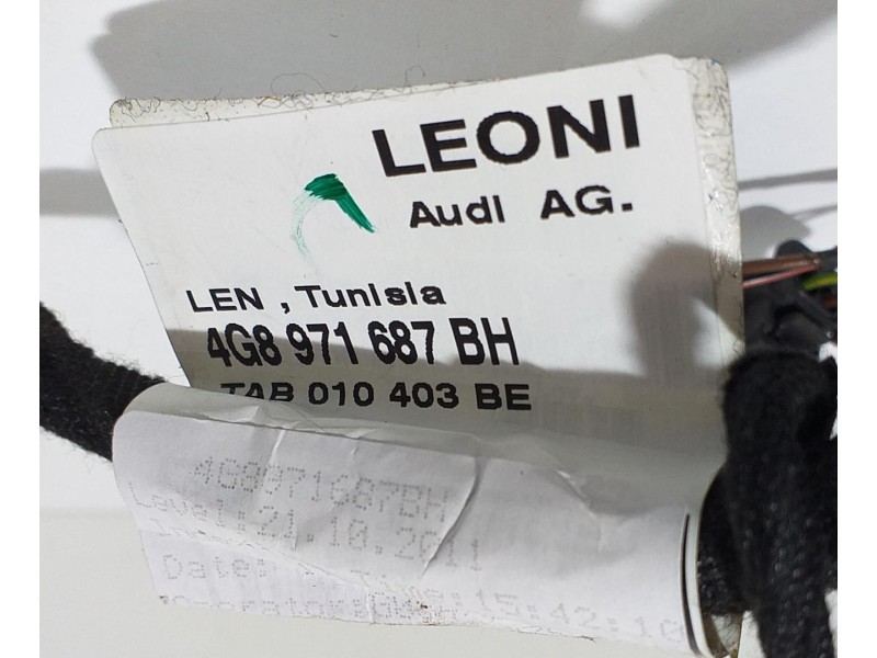 Recambio de puerta trasera izquierda para audi a7 sportback (4ga) 3.0 tdi quattro referencia OEM IAM 4G8971687BH 61225 