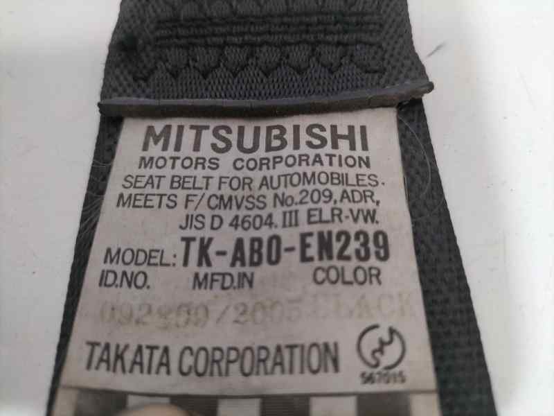 Recambio de cinturon seguridad trasero derecho para mitsubishi montero (v60/v70) 3.2 di-d gls kaiteki (5-ptas.) referencia OEM I