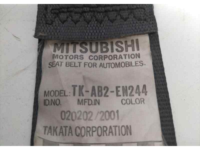 Recambio de cinturon seguridad delantero izquierdo para mitsubishi montero (v60/v70) 3.2 di-d gls kaiteki (5-ptas.) referencia O