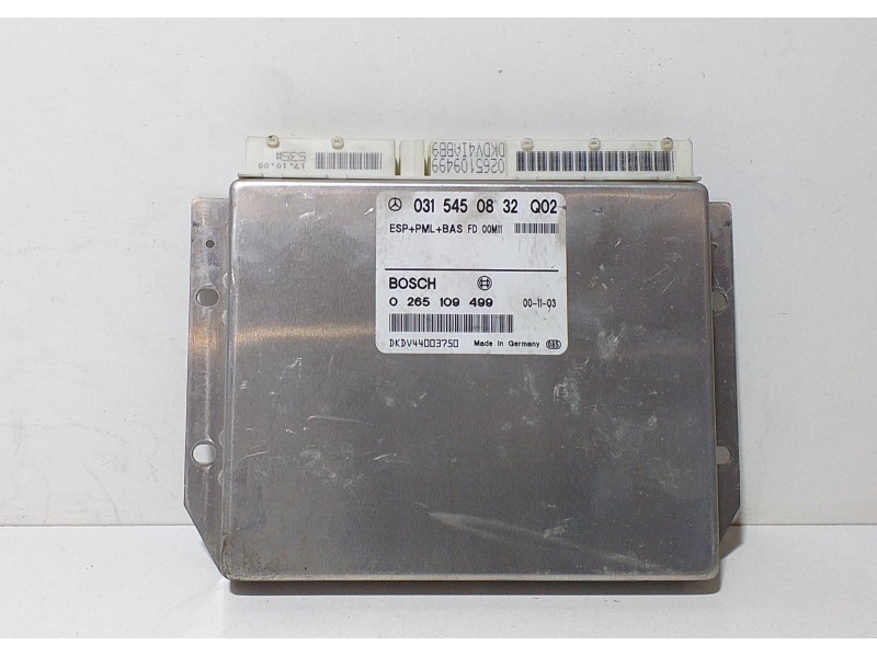 Recambio de centralita asr para mercedes-benz clase e (w210) berlina diesel 270 cdi (210.016) referencia OEM IAM 0315450832 7031