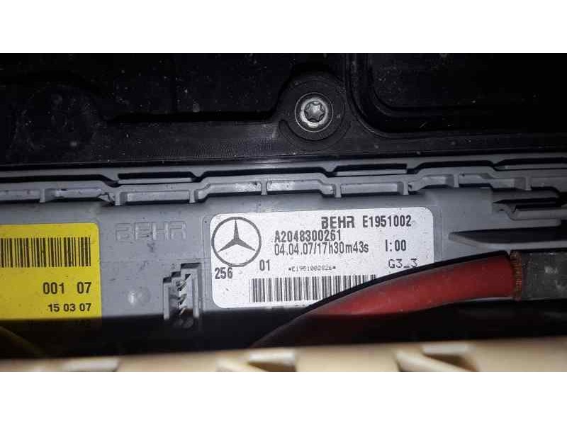 Recambio de calefaccion entera normal para mercedes-benz clase c (w204) berlina 2.1 cdi cat referencia OEM IAM A2048300261 23844