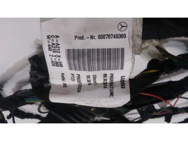 Recambio de porton trasero para mercedes-benz clase e (w212) familiar 200 cdi blueefficiency (212.205) referencia OEM IAM A00099