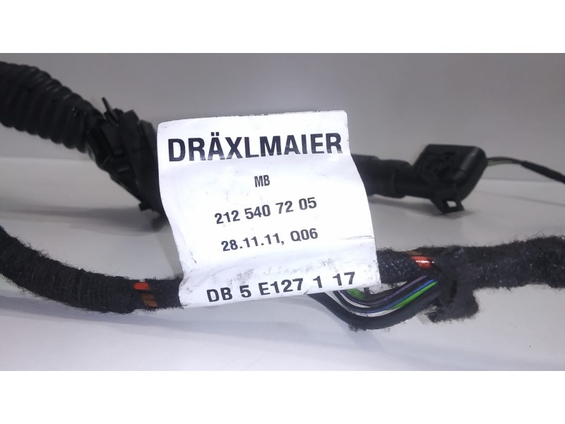 Recambio de puerta trasera izquierda para mercedes-benz clase e (w212) familiar 200 cdi blueefficiency (212.205) referencia OEM 