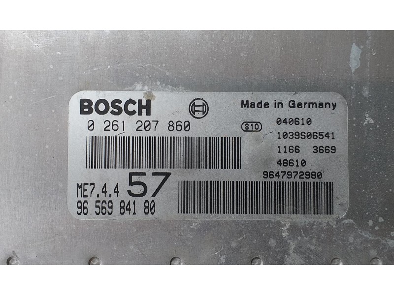 Recambio de centralita motor uce para citroën c3 pluriel 1.6 16v sensodrive referencia OEM IAM 9656984180 70377 R