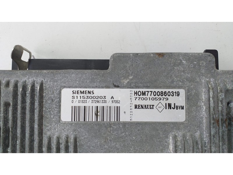 Recambio de centralita motor uce para renault megane i scenic (ja0) 1.9 dt alize referencia OEM IAM 7700860319 70381 R