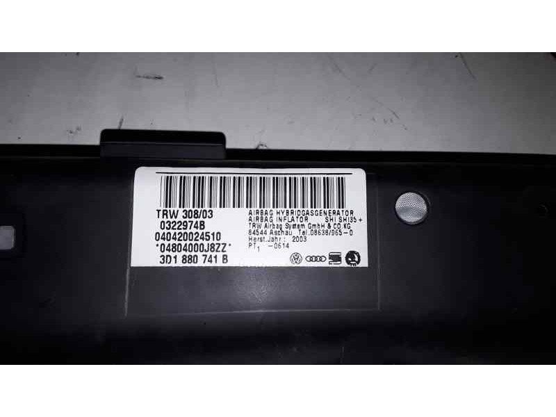 Recambio de airbag cortina delantero izquierdo para volkswagen phaeton (3d2/3d8) tdi v10 (5 asientos) referencia OEM IAM 3D18807