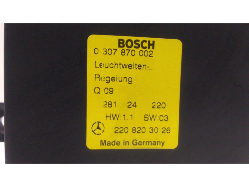 Recambio de modulo electronico para mercedes-benz clase s (w220) berlina 320 cdi (220.026) referencia OEM IAM 0307870002 49931 