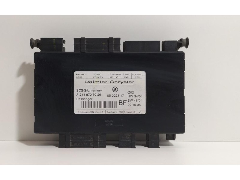 Recambio de modulo electronico para mercedes-benz clase r (w251) 320 cdi l (251.122) referencia OEM IAM A2118705026 78720 