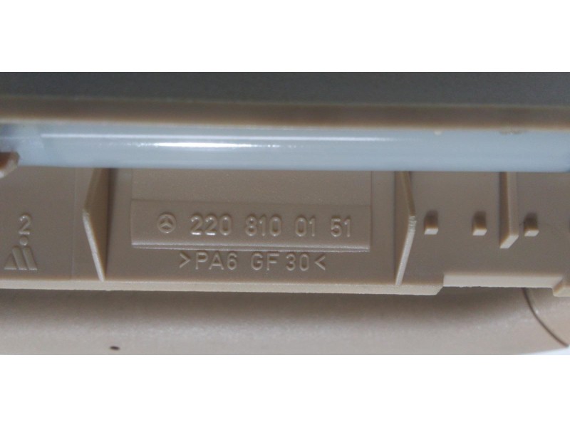 Recambio de maneta interior trasera derecha para mercedes-benz clase s (w220) berlina 320 cdi (220.026) referencia OEM IAM 22081