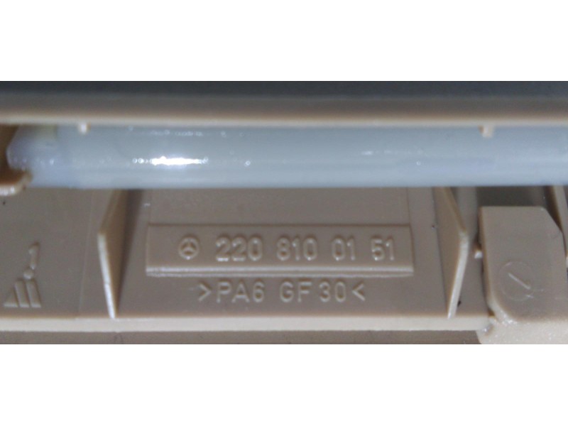 Recambio de maneta interior trasera izquierda para mercedes-benz clase s (w220) berlina 320 cdi (220.026) referencia OEM IAM 220