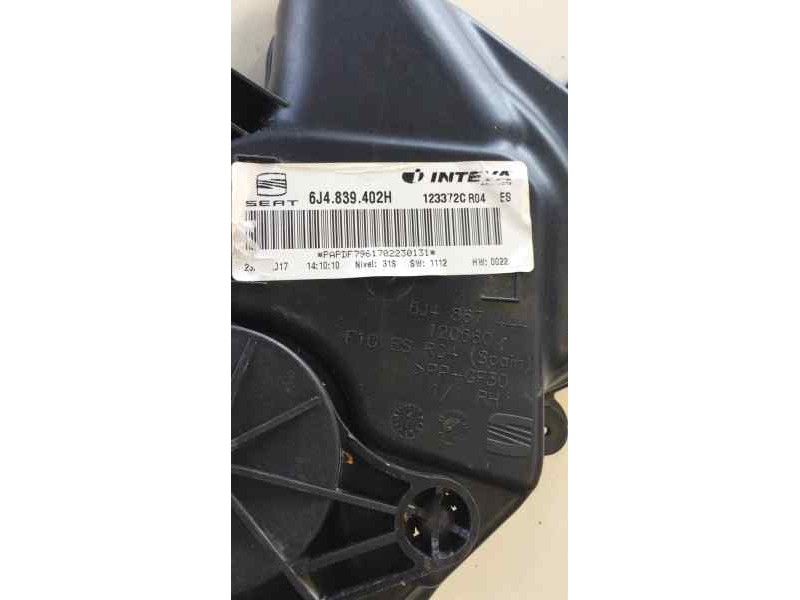 Recambio de elevalunas trasero derecho para seat ibiza (6p1) fr referencia OEM IAM 6J4839402H 44655 