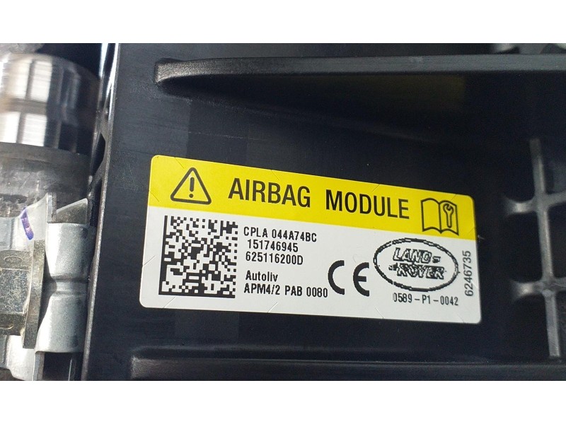 Recambio de kit airbag para land rover range rover sport autobiography hybrid referencia OEM IAM EPLA04304B 70508 R