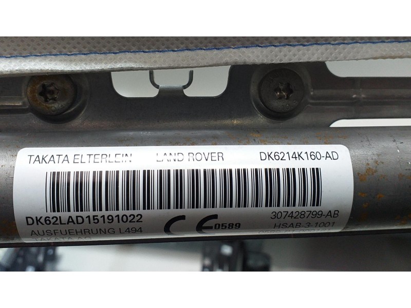 Recambio de kit airbag para land rover range rover sport autobiography hybrid referencia OEM IAM EPLA04304B 70508 R