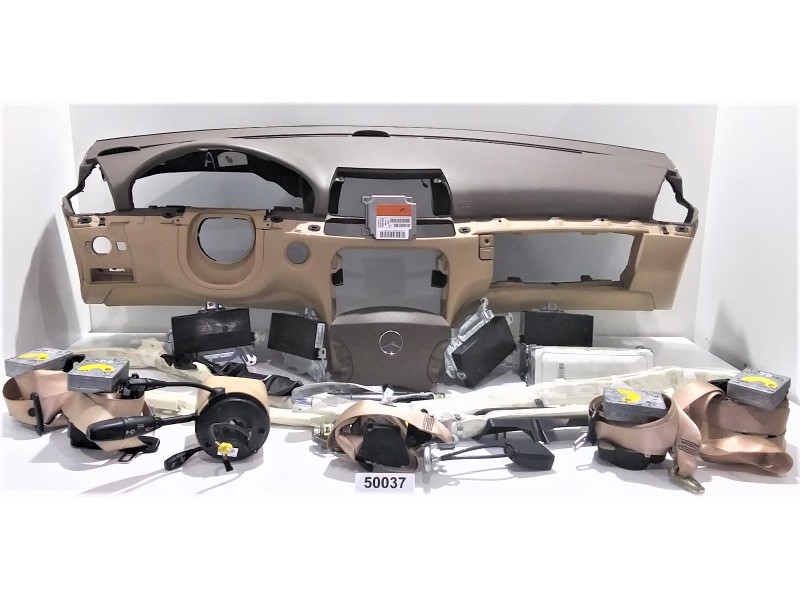 Recambio de kit airbag para mercedes-benz clase s (w220) berlina 320 cdi (220.026) referencia OEM IAM A2206800387 50037 