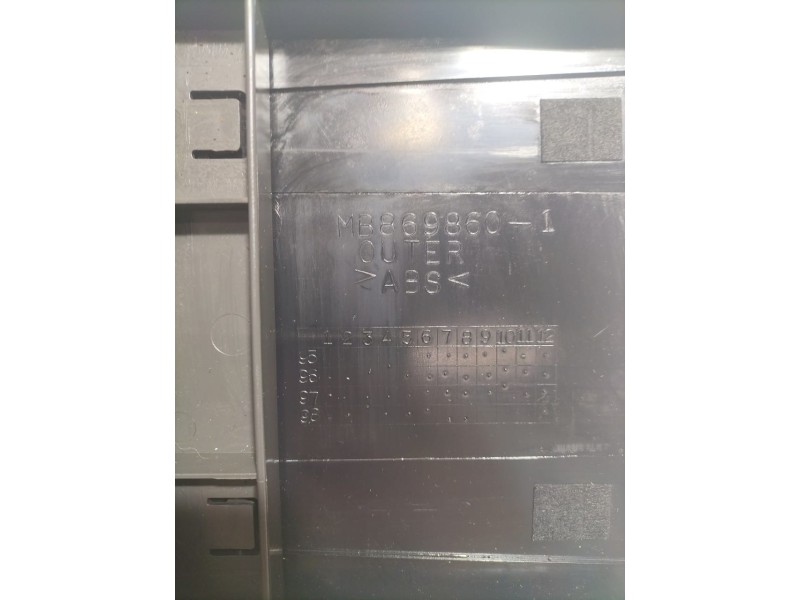 Recambio de guantera para mitsubishi l 200 (k6/7) 2500 td glx (4-ptas.) referencia OEM IAM MB869860 78917 