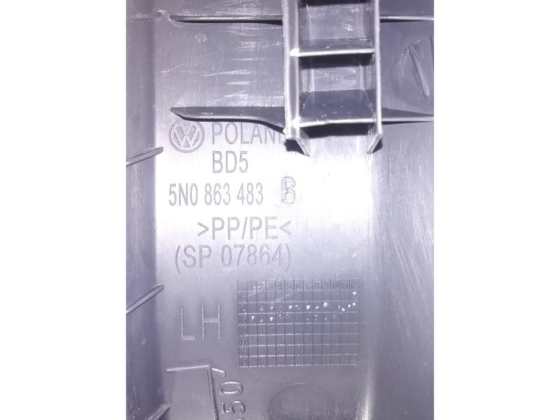 Recambio de molduras delanteras para volkswagen tiguan (5n2) r-line bluemotion referencia OEM IAM 5N0863483B 50139 