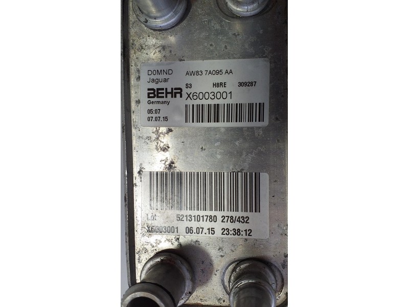 Recambio de radiador caja cambios para land rover range rover sport autobiography hybrid referencia OEM IAM AW837A095AA 70609 R