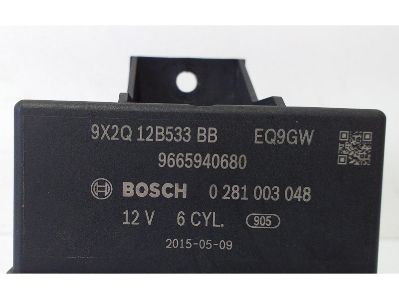 Recambio de caja precalentamiento para land rover range rover sport autobiography hybrid referencia OEM IAM 9X2Q12B533BB 70610 R