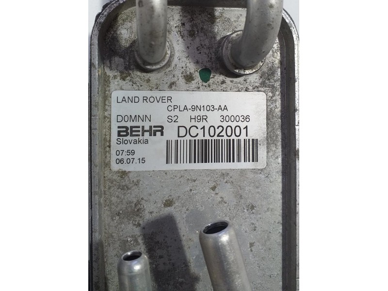 Recambio de radiador gasoil para land rover range rover sport autobiography hybrid referencia OEM IAM CPLA9N103AA 70645 R