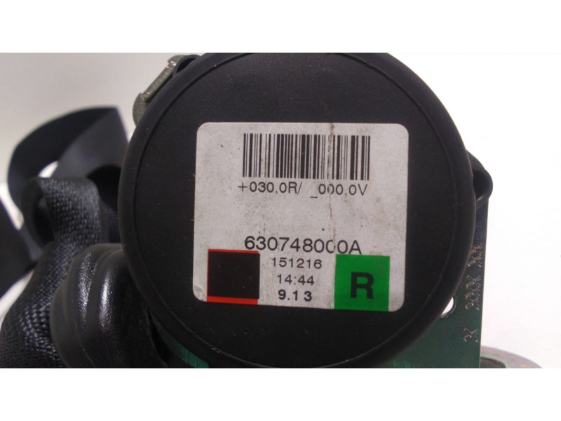 Recambio de cinturon seguridad trasero derecho para nissan juke (f15) acenta referencia OEM IAM 630748000A 50393 
