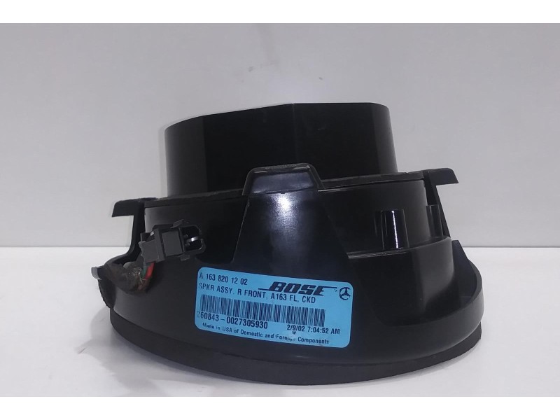 Recambio de sistema audio / radio cd para mercedes-benz clase m (w163) 400 cdi (163.128) referencia OEM IAM A1638201202 50459 