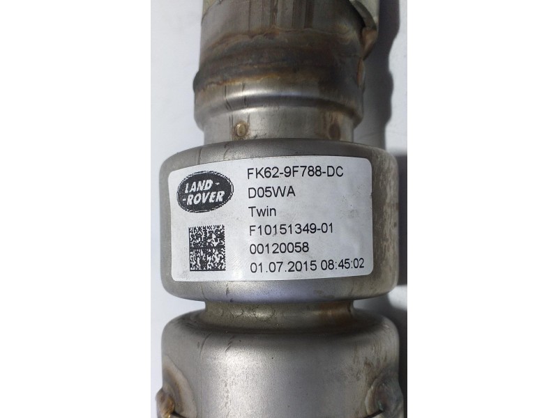 Recambio de tubo para land rover range rover sport autobiography hybrid referencia OEM IAM FK629F788DC 70665 R