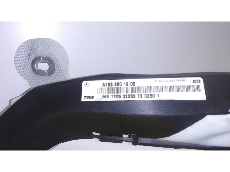 Recambio de kit airbag para mercedes-benz clase m (w163) 400 cdi (163.128) referencia OEM IAM 1635422218 50464 