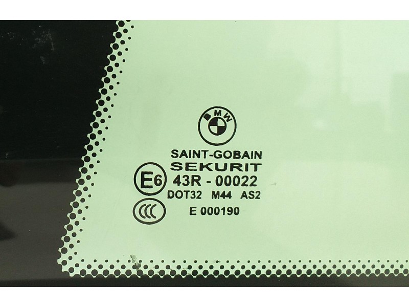 Recambio de luna custodia trasera izquierda para bmw serie 6 coupe (e63) 630i referencia OEM IAM N52B30AF 62137 