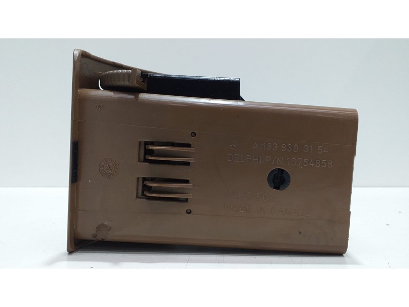 Recambio de rejilla aireadora para mercedes-benz clase m (w163) 400 cdi (163.128) referencia OEM IAM A1638300154 50595 