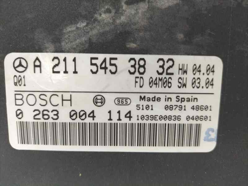 Recambio de modulo electronico para mercedes-benz clase e (w211) berlina e 320 cdi (211.026) referencia OEM IAM A2115453832 8513
