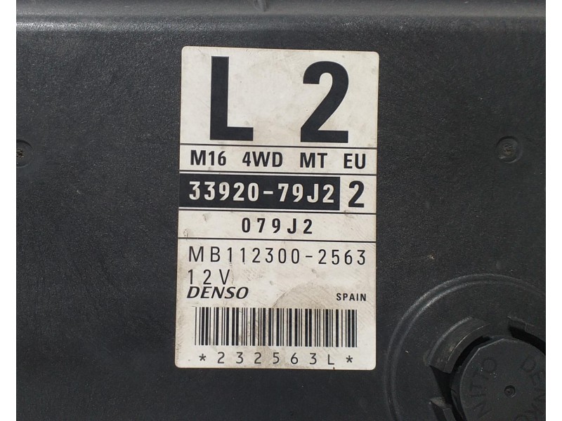 Recambio de centralita motor uce para suzuki sx4 rw (ey) gl referencia OEM IAM 3392079J2 70793 R