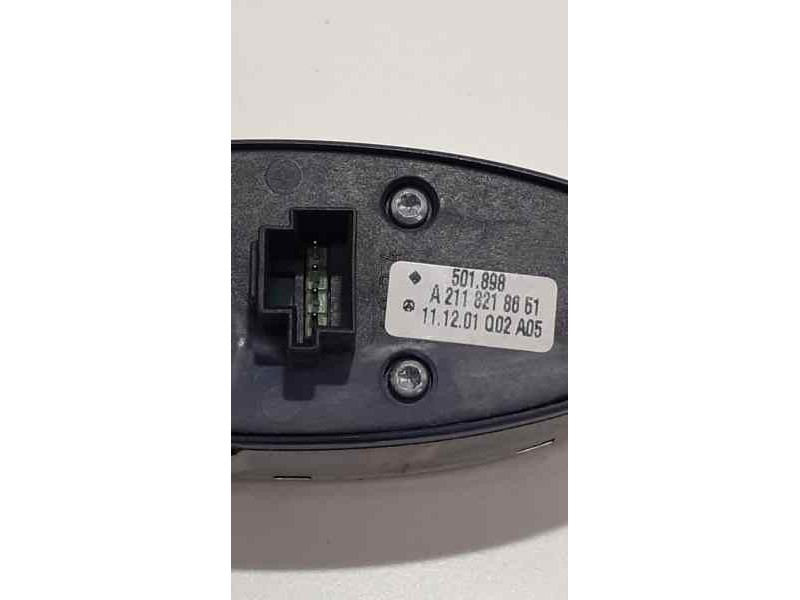 Recambio de mando elevalunas trasero izquierdo para mercedes-benz clase e (w211) berlina 2.6 cat referencia OEM IAM A2118218651 