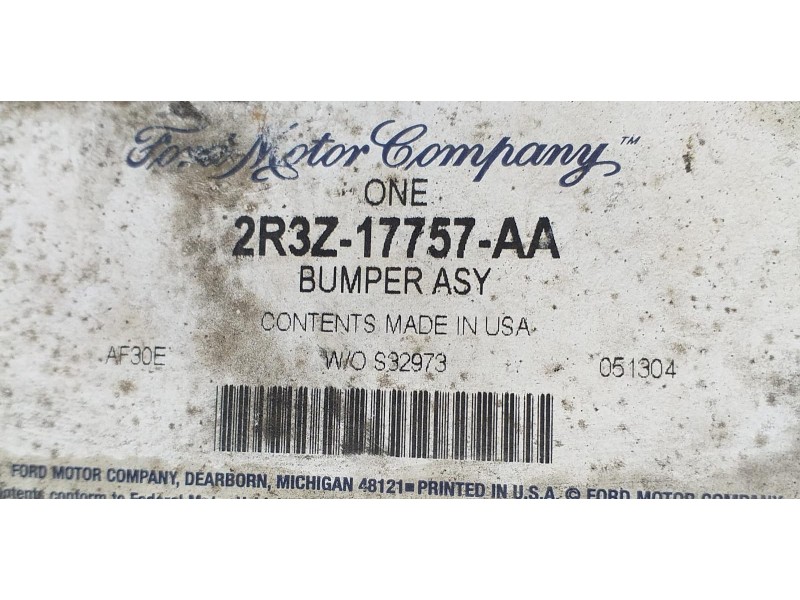 Recambio de refuerzo paragolpes delantero para ford mustang gt cabrio referencia OEM IAM 2R3Z-17757-AA 62198 