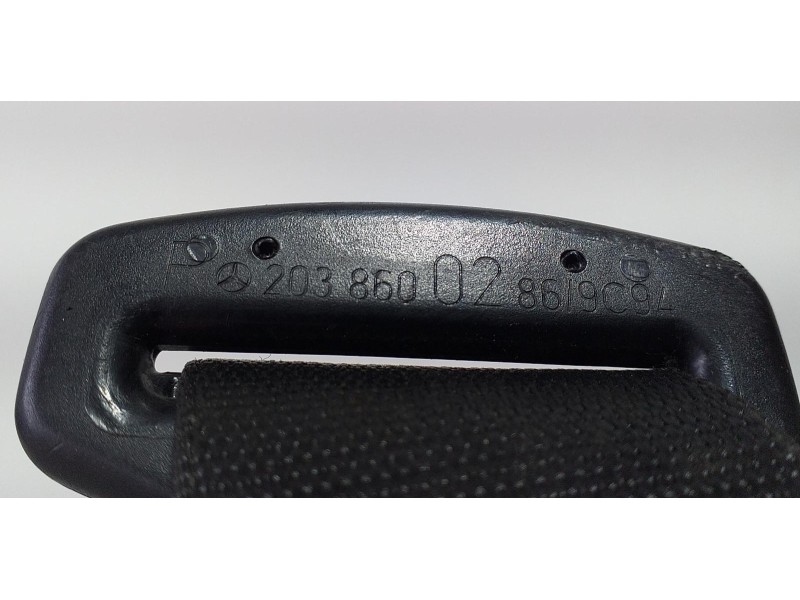 Recambio de cinturon seguridad delantero derecho para mercedes-benz clase c (w203) sportcoupe c 220 cdi (203.706) referencia OEM