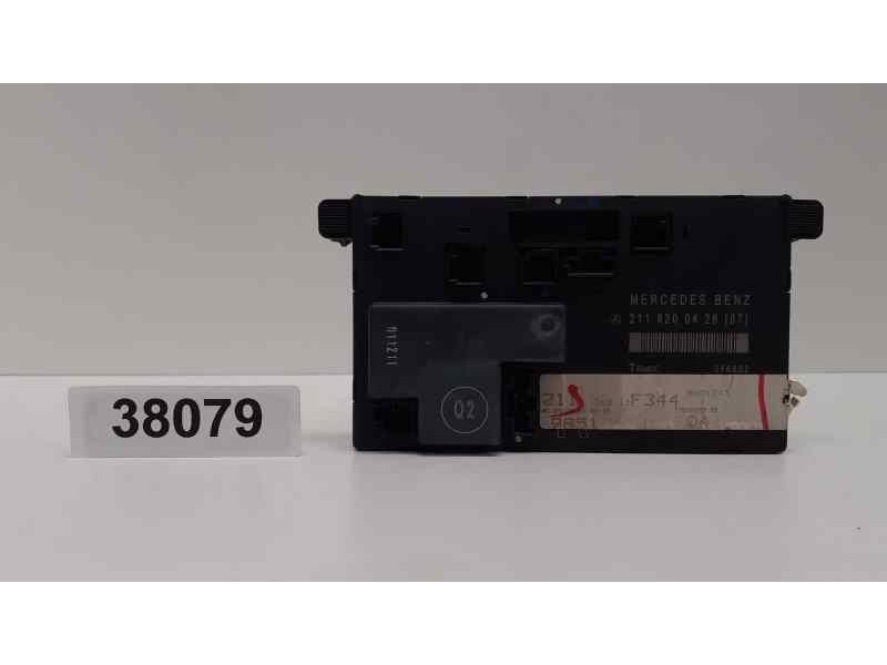Recambio de modulo electronico para mercedes-benz clase e (w211) berlina 2.6 cat referencia OEM IAM 2118200426 38079 