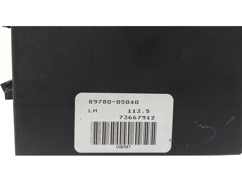 Recambio de modulo inmovilizador para toyota avensis berlina (t25) 2.2 d-4d executive berlina (5-ptas.) referencia OEM IAM 89780