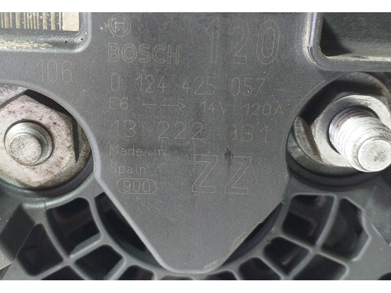 Recambio de alternador para opel corsa d selective referencia OEM IAM 13222931 70887 R