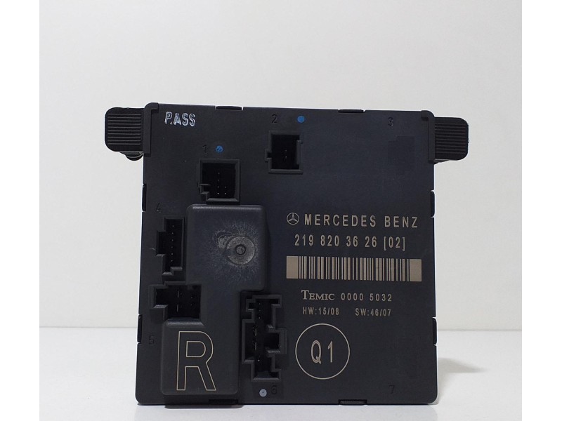 Recambio de modulo confort para mercedes-benz clase cls (w219) 280 / 300 grand edition (219.354) referencia OEM IAM 2198203626 6