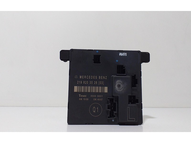 Recambio de modulo confort para mercedes-benz clase cls (w219) 280 / 300 grand edition (219.354) referencia OEM IAM 2198203526 6