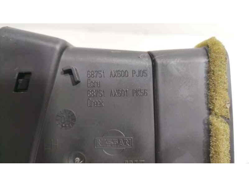 Recambio de rejilla aireadora para nissan micra (k12e) acenta referencia OEM IAM 68751AX600 82490 