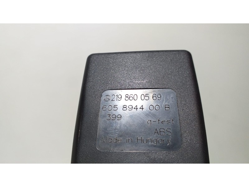 Recambio de cinturon seguridad trasero izquierdo para mercedes-benz clase cls (w219) 280 / 300 grand edition (219.354) referenci