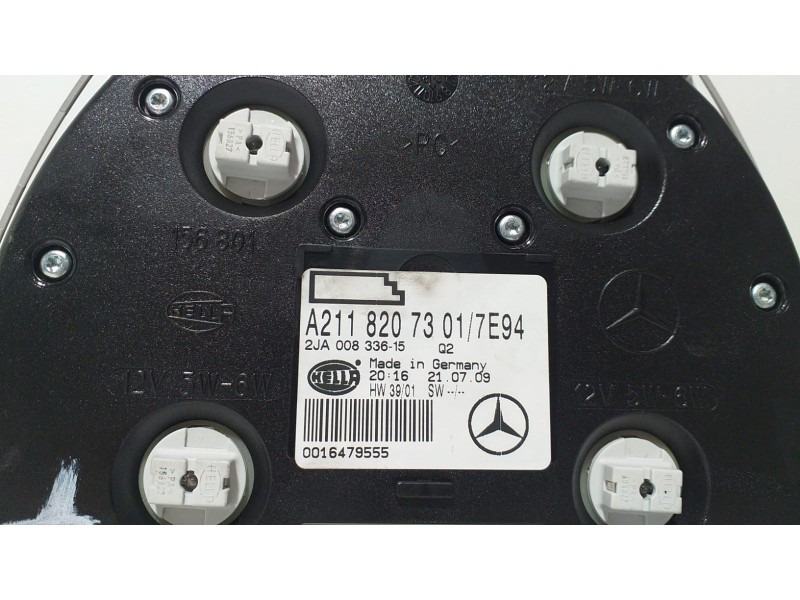 Recambio de luz interior para mercedes-benz clase cls (w219) 280 / 300 grand edition (219.354) referencia OEM IAM A2118207301 62