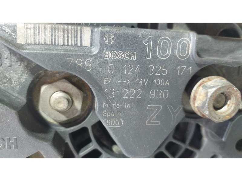 Recambio de alternador para opel corsa d catch me referencia OEM IAM 0124325171 70946 R