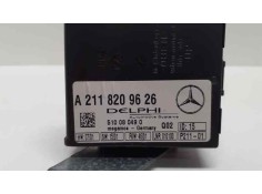 Recambio de modulo electronico para mercedes-benz clase e (w211) berlina 2.6 cat referencia OEM IAM A2118209626 38149  2